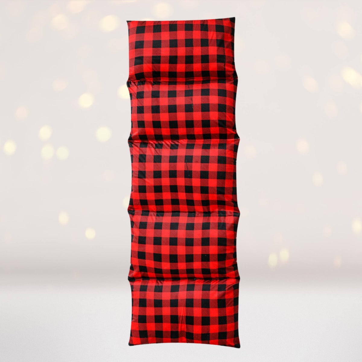 Red Black Plaid Floor Pillow Bed Kids Floor Lounger