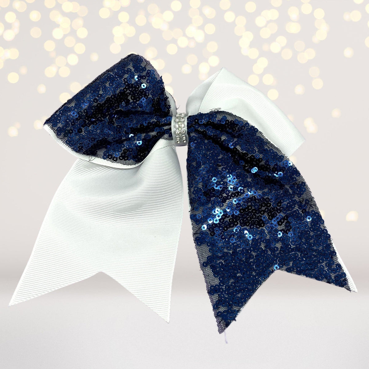 sequin cheer bows