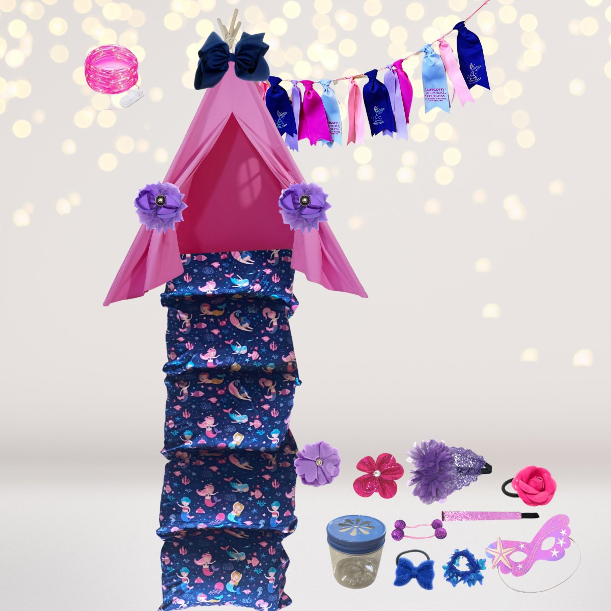 Mermaid Teepee Tent Gift Set