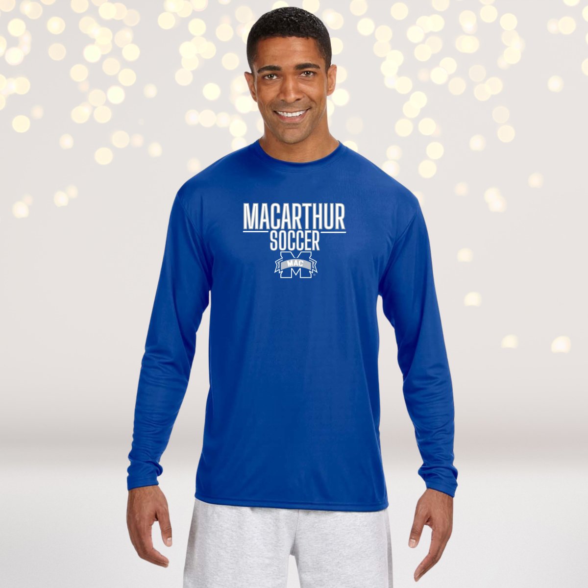 Mac Fan Spirit A4 N3165 Men's Cooling Performance Long Sleeve T-Shirt