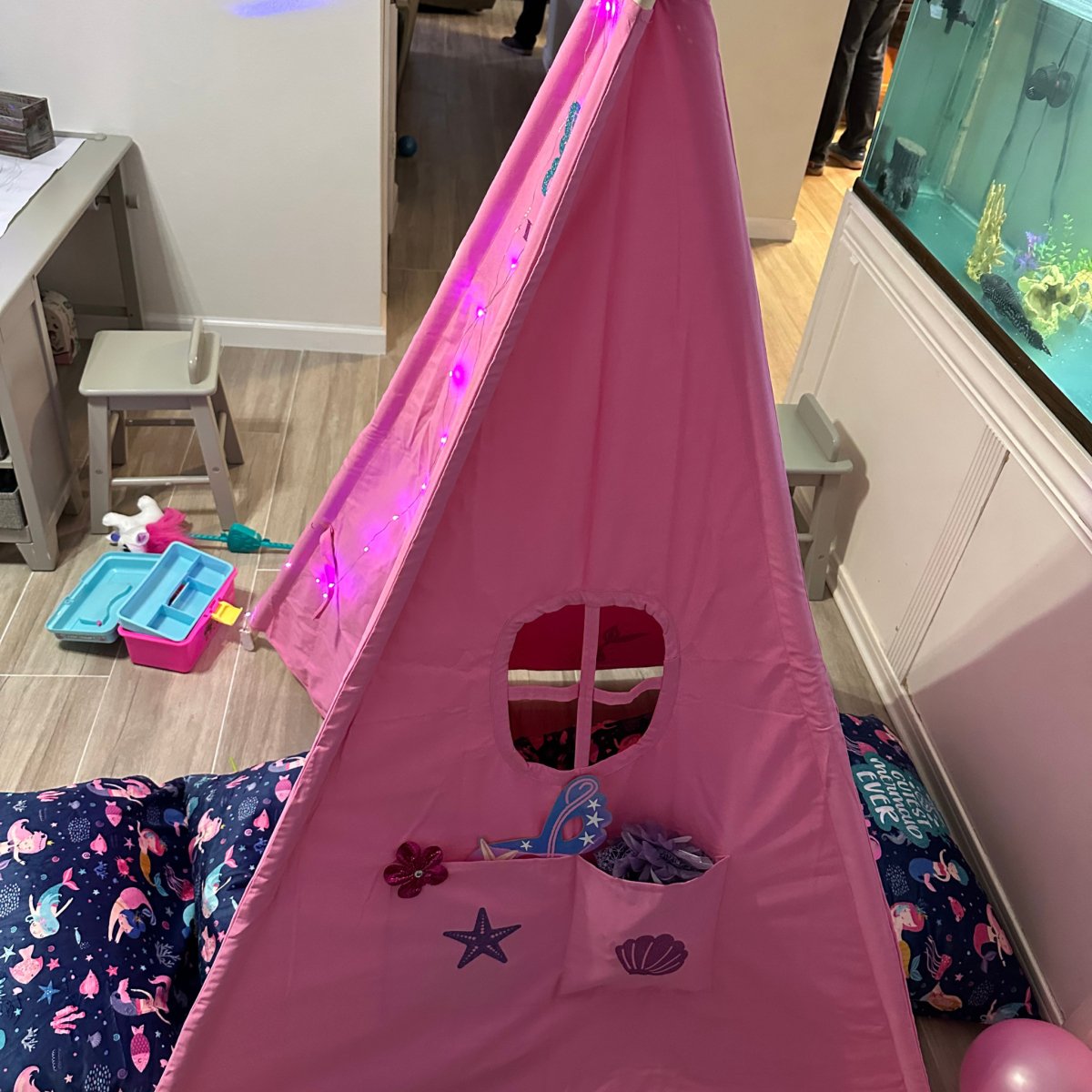 Mermaid Teepee Tent Gift Set