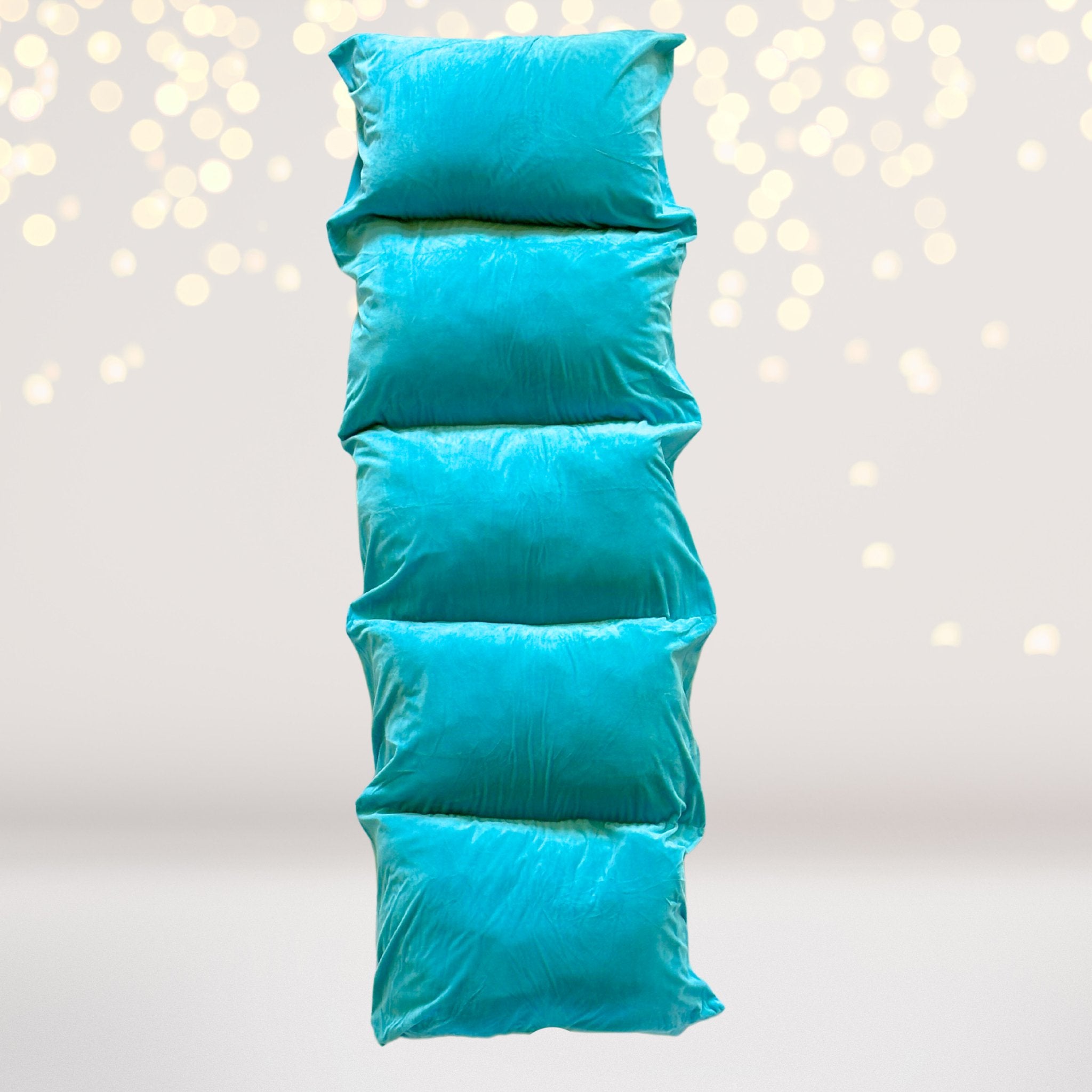 Turquoise shops blue pillows