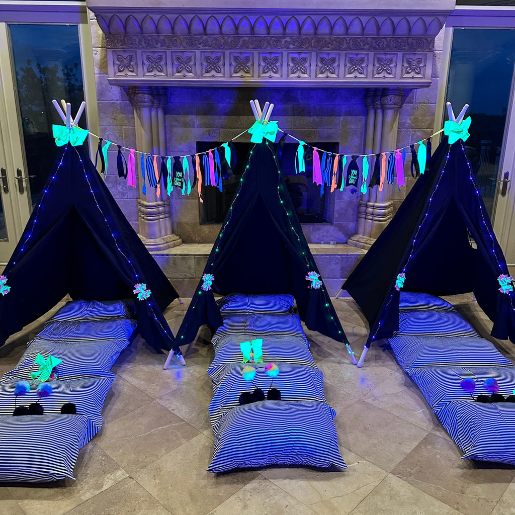 GLOW in the Dark  Tiaras and Teepees