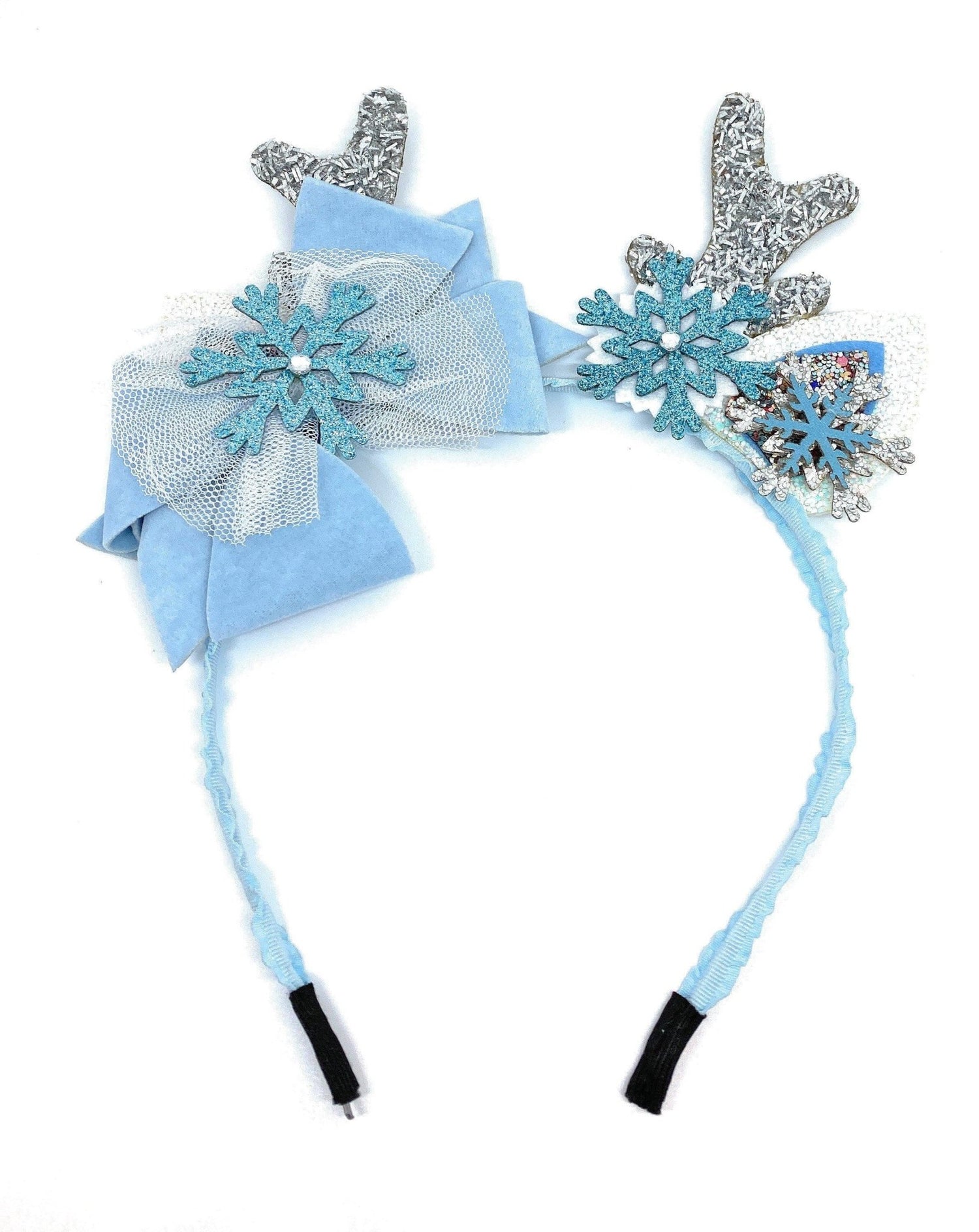 Girls Snowflake Antler Headband