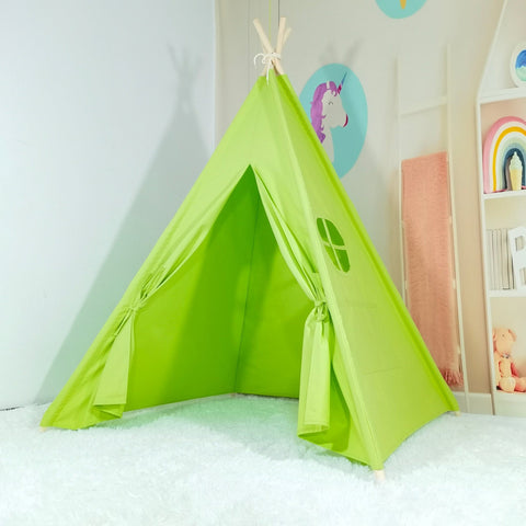 Teepee with outlet lights