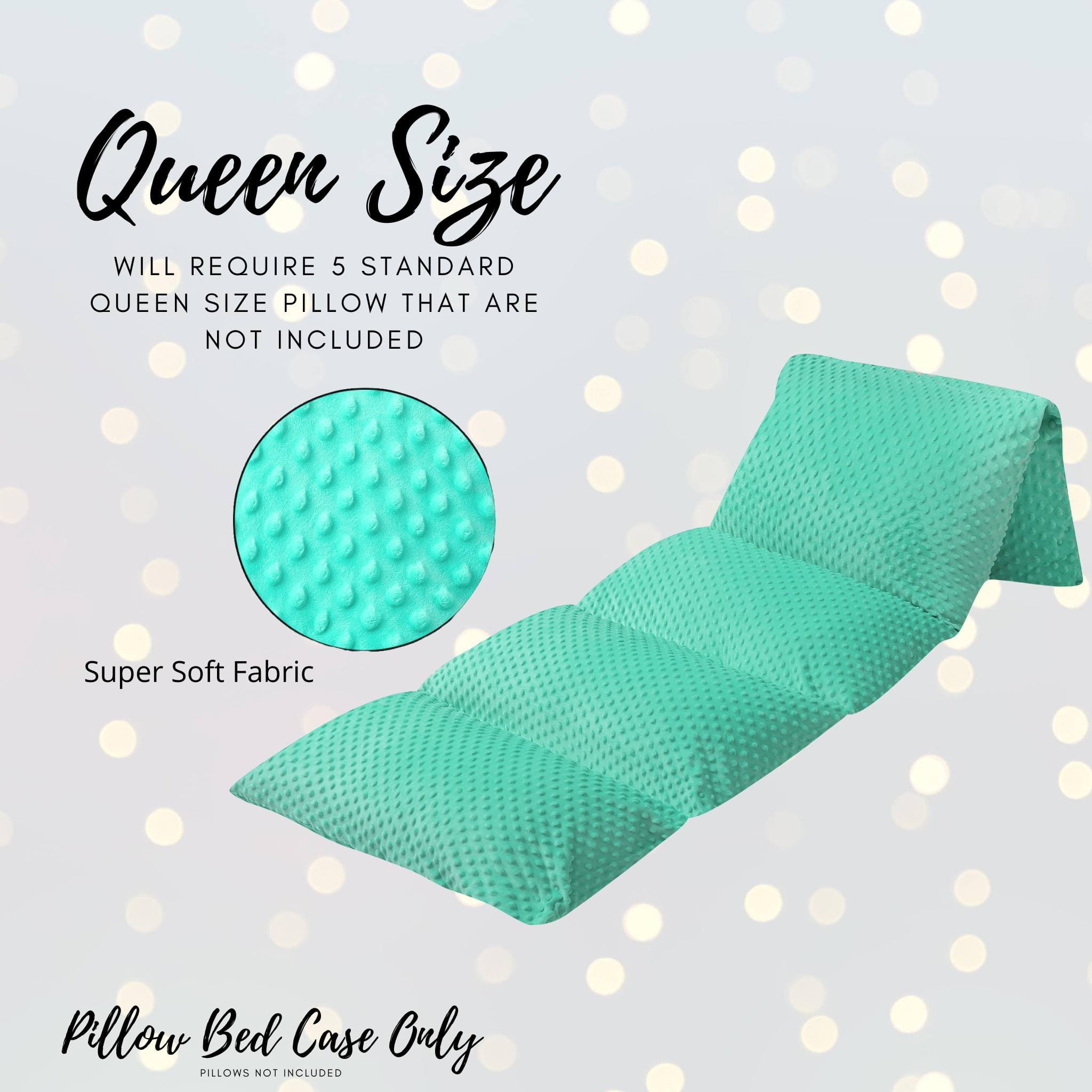 Minky store Pillow Bed